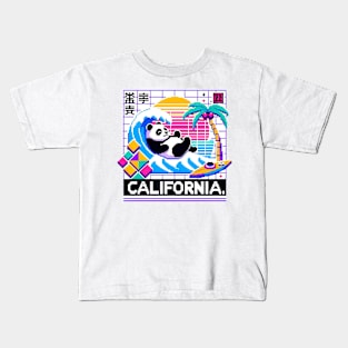 Aesthetic Pandawave Kids T-Shirt